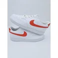 thumbnail image 3 of NIKE COURT VISION LOW NN White/Picante Red Men's Shoes DH2987-108. #85, 3 of 6