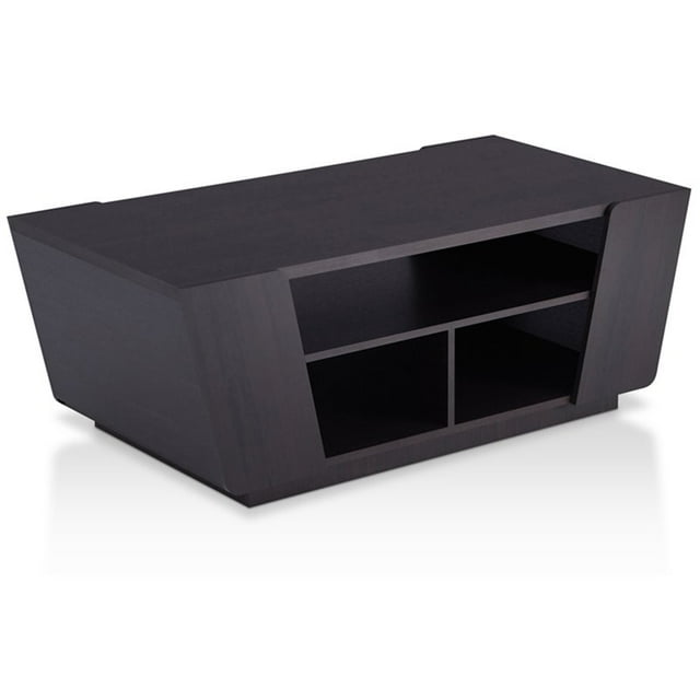 Furniture of America Table Basse Moderne de Stockage du Bois Dev en Espresso