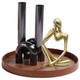 thumbnail image 5 of Estatuas y esculturas de pensadores, adornos de estatuas de pensadores de resina, esculturas de estilo abstracto, regalos de inauguración de la casa, 5 of 5