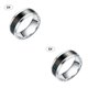 thumbnail image 1 of Anillo de temperatura Minnieouse Acero Plata 6# 2piezas, 1 of 6