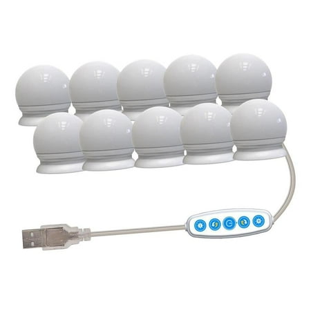 

10x LED Light Bulbs Vanity Makeup Dressing Room Dimmable