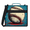 Blue, variant on Jiaoprinted Black Music Notes Zipper 3 D-Ring Binder Bag with Shoulder Strap, Watercolor Musical Waterproof Expanding Binder, Multi-Pocket Portfolio Organizer Case