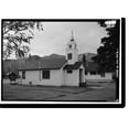 thumbnail image 2 of Historic Framed Print, St. Nicholas Russian Orthodox Churches, New Church, Eklutna, Anchorage, AK, 17-7/8" x 21-7/8", 2 of 9
