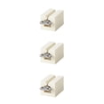 thumbnail image 3 of ZheElen 1Pcs Home Plastic Toothpaste Squeezer Tube Easy Dispenser Rolling Holder Bathroom Supply Tooth Cleaning Accessories white 3Set, 3 of 6