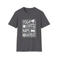 thumbnail image 2 of Yoga Coffee Naps Repeat Graphic Insipirational Novelty Tees, 2 of 7