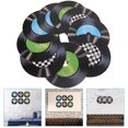 thumbnail image 2 of 9pcs Retro Paper Records Decor Wall Decorative Record Creative Wall Adornment, 2 of 10