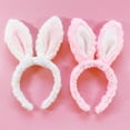 thumbnail image 4 of Soft Plush Bunny Ears Headband Cartoon Cosplay Headdress Fluffy Hair Accessories, 4 of 19