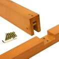 thumbnail image 6 of Room Divider Stand Honey 3 Panel, 6 of 7