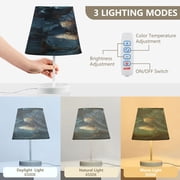 YAZAOO Table Lamp Creative Midnight Elegance Pattern Simple Pattern Night Light