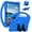 Sky blue, variant on Kids Universal Case Handheld for Air 11 2024 Tablet Hard Stand Handle Cover