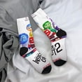 thumbnail image 7 of Lsque inside out 2 Printed Men's Crew Socks, Soft Durable Breathable Moisture-Wicking with Odor Control Cotton socks, 7 of 7