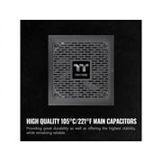 Thermaltake GF1 (2024) Fully Modular ATX 850W Power Supply - 80 PLUS Gold - Ultra Quiet - Zero RPM, PS-TPD-0850FNFAGU-P