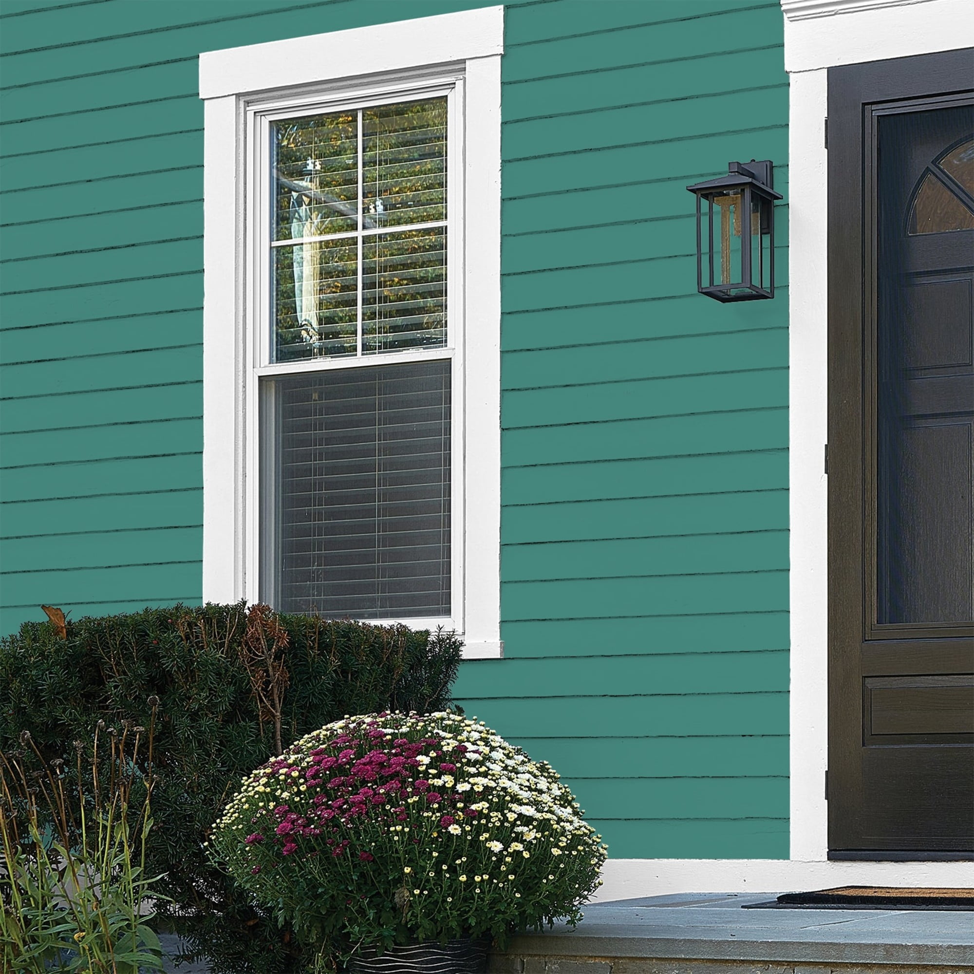 Glidden High Endurance Plus Carlisle Flat Exterior Paint and Primer, 1 Gallon