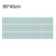thumbnail image 4 of Alfombrilla antideslizante Advancent para baño plegable de silicona verde claro 90*40cm, 4 of 6