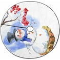 thumbnail image 1 of FMSHPON Christmas Snowman Cupcakes Xmas Christmas Tree Skirt Stand Mat for Holiday Party Decoration Indoor Outdoor 48 inches, 1 of 3