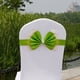 thumbnail image 4 of Funda de silla con lazo y respaldo de silla Decoración flores decorativas, 4 of 4