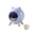 Purple, variant on Hamster Hideout, Tiny House Hideout and Habitat, Space Elf Hiding Nest, Durable Hamster Bed with Round Thick Plush Pads, for Mice, Gerbils,Hamsters to Play, Sleep and Rest.