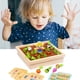 thumbnail image 2 of Juego De Mesa De Memoria De Madera Para Niños, Rompecabezas De Clasificación De Madera, Juguete De Desarrollo De Cosecha De Zanahorias Yuarrent FN005817-00, 2 of 6