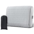 thumbnail image 1 of Almohada de viaje Vekkia de espuma viscoelástica portátil para acampar, gris, 1 of 7