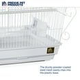 thumbnail image 6 of Prevue Pet Products Scrollwork Bird Cage - White 220W, 6 of 11