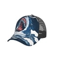 thumbnail image 7 of Disketp Shark Print Trucker Hat Men Women - Mesh Baseball SnapBack Cap, 7 of 7