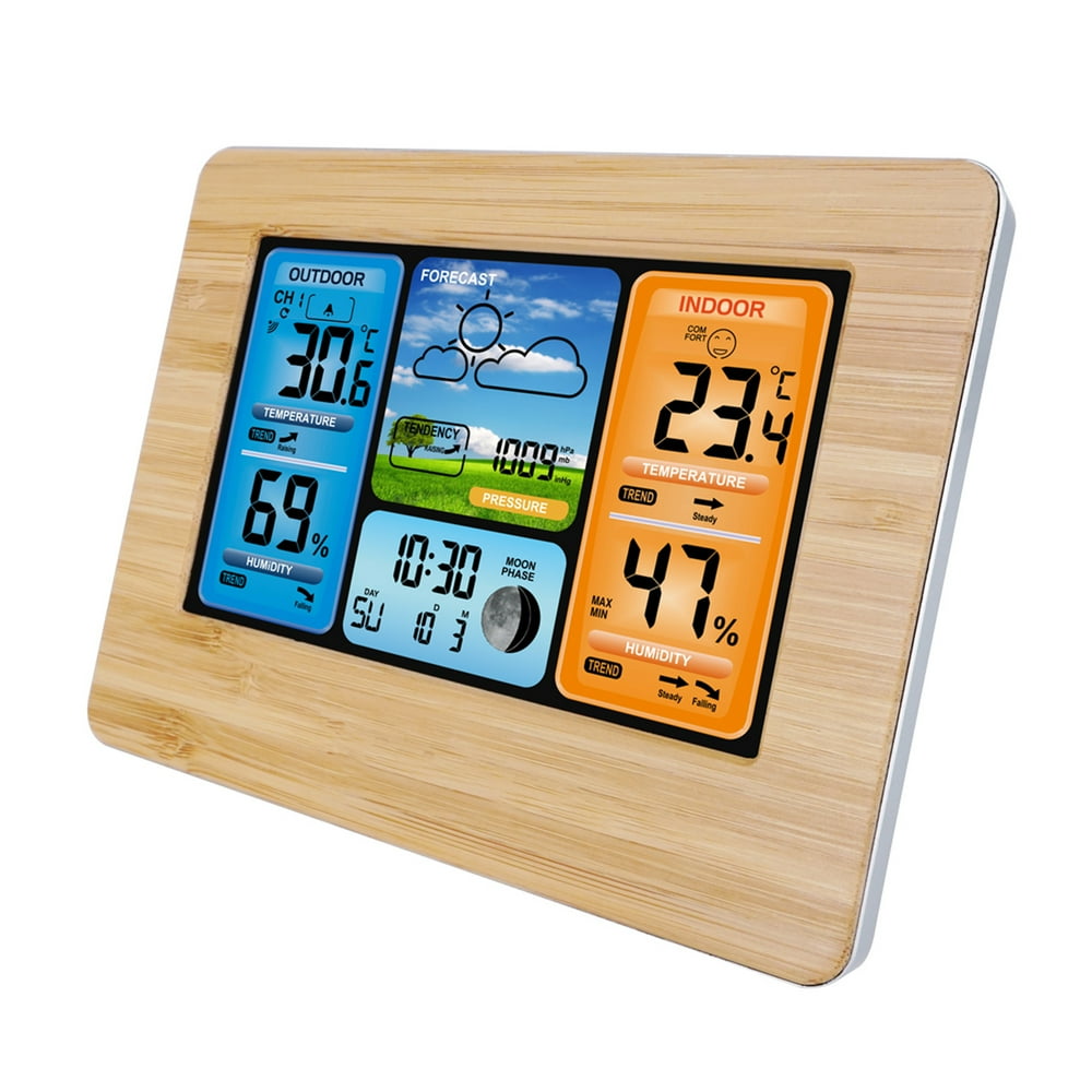 Wireless Weather Station, Digital Indoor/Outdoor Thermometer