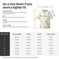 thumbnail image 5 of Fuzoiu Chicken Print Men's Casual Short,Men's Short Sleeve Shirt,Mens Casual Button Down Shirts,Cuban Collar Summer Shirt for Beach, Vacation, and Outdoor Activities-XX-Large, 5 of 5