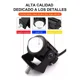 thumbnail image 5 of Faros Auxiliares Moto Par De Led Luces Para Autos Dos Color, 5 of 8