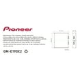 thumbnail image 3 of Pioneer GM-E190X2 2-Channel Bridgeable Amplifier, 500W Max Power, Class AB, Variable LPF & HPF, Easy Installation, 3 of 4