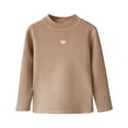 thumbnail image 4 of Cowsor Unisex Kids Polar Fleece Turtleneck Base Top, 4 of 5