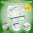 thumbnail image 5 of LANNEY Window Bird Feeder with Suction Cups for Viewing, Acrylic Clear Bird Feeder for Window Removable Seed Tray with Drain Holes, 5 of 7