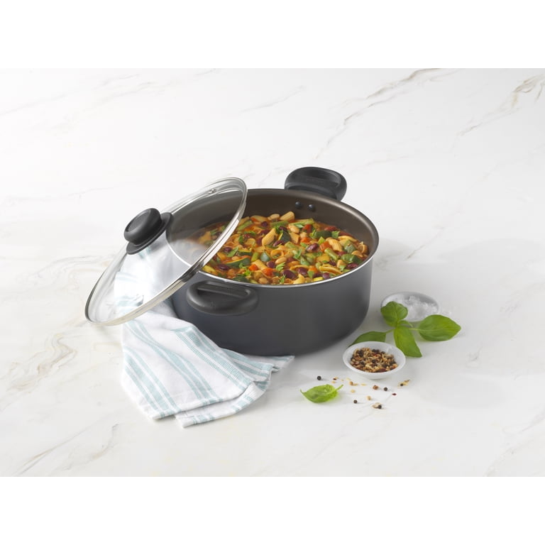 Goodful All-In-One Pot 4.7-Quart – Multi-Layer Nonstick Dutch Oven With Lid, Rack & Turner, Dishwasher Safe