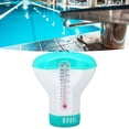 thumbnail image 4 of Spa Chemical Dispenser with Thermometer Reusable Lake Blue Swimming Pool Chlorine Tablet Floater, 4 of 5