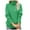 Green, variant on IROINNID Reduced Womens Sweater Turtleneck Pullover Sweater Solid Color Leisure Mid-Length Long Sleeve Sweater Tops