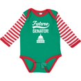thumbnail image 3 of Inktastic Future Senator Kids Politics Boys or Girls Long Sleeve Baby Bodysuit, 3 of 5