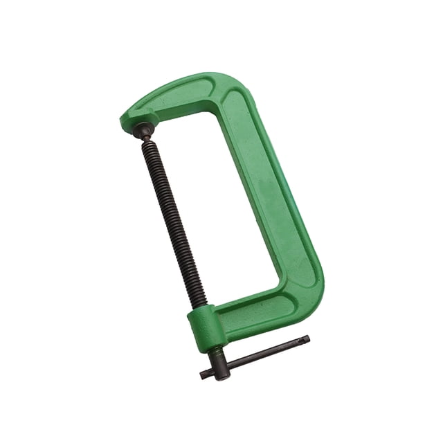 Graflsoa Pince en g en Acier Moulé Robuste pour le Travail du Bois, Vert & Noir, 5 Pouces, Marque TUOSEN, Outil Durable et Polyvalent pour une Fixation Sécurisée