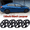 Black Lacquer, variant on Wheel Rims Covers 15 inch 4 Pieces,For 2006-2011,2013-2015 Honda Civic Compatible with Steel Wheels And Bolt on Installation Hubcaps PP Material (Black Lacquer)