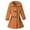 Brown, variant on LYHaoo Toddler Boys Girls Wool Coat Winter Warm Coat Kids Jacket Outwear Clothes Trendy Casual Sizes 4-5 Years Yellow