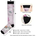 thumbnail image 3 of GZHJMY Alpaca Compression Socks, Women Men Long Stocking (20-30mmHg), Travel Knee High Stockings for Athletic Sports,Running,Cycling,Nursing, 3 of 7