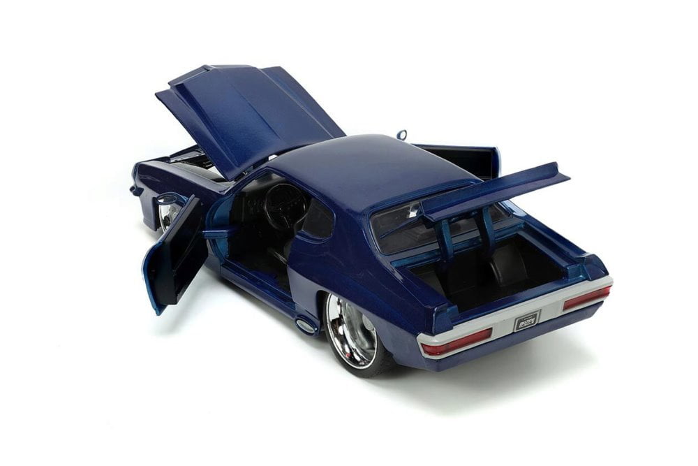 ミニカー jadatoys 1/24 COLLECTOR'S CLUB GTO 1969 Pontiac GTO Judge Green & Silver Diecast Model Car