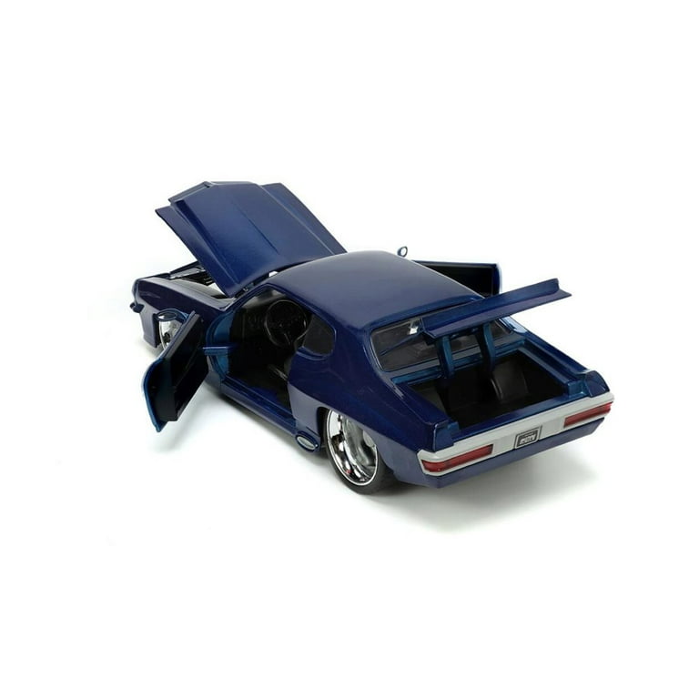 ミニカー jadatoys 1/24 COLLECTOR'S CLUB GTO 1971 Pontiac GTO, Dark Blue - Jada Toys 33545 - 1/24 Scale