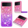 thumbnail image 1 of Funda para Samsung Galaxy Z Flip 4 5G Transparente con Brillos Carcasa Protectora Antigolpes con Glitter Brillante, 1 of 5