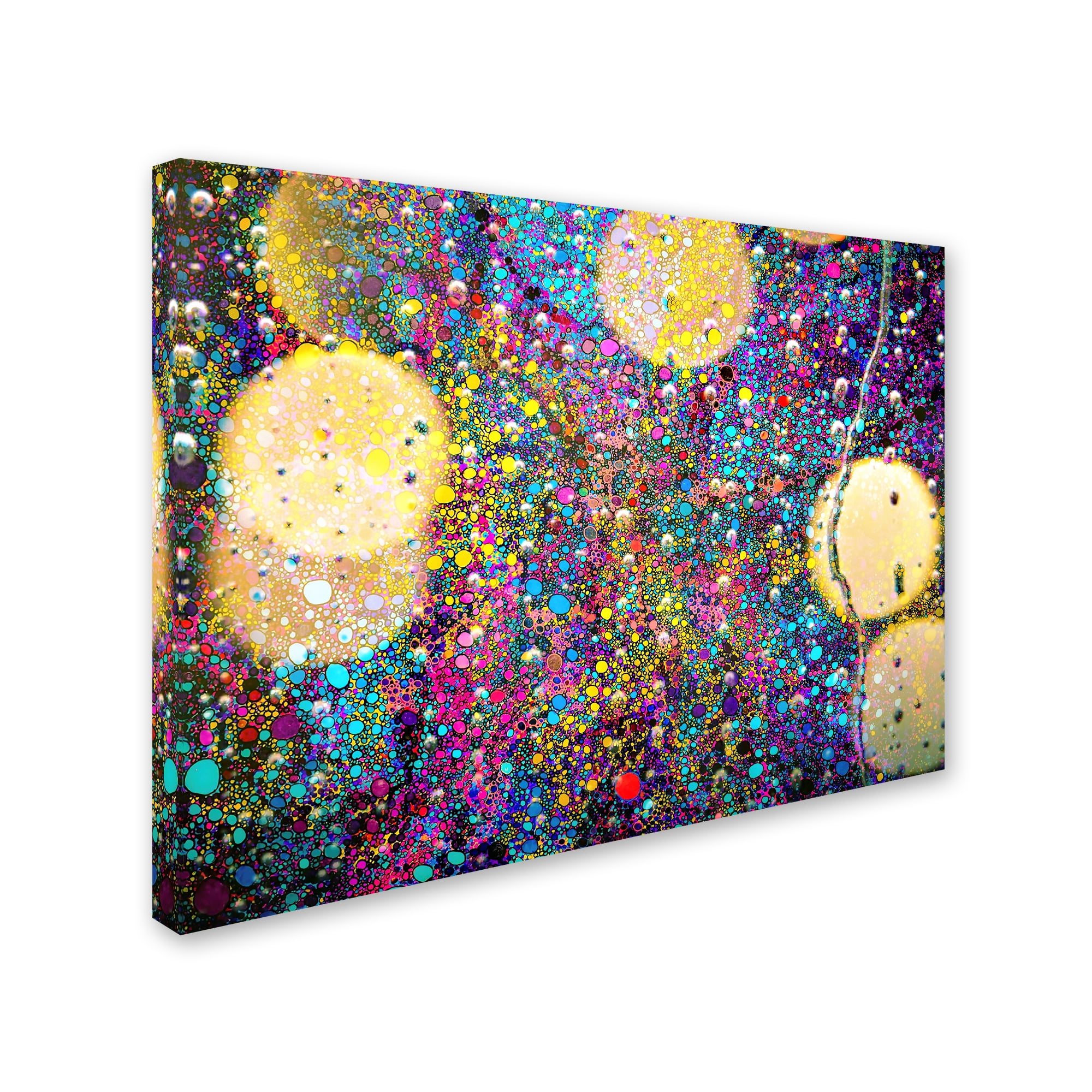Trademark Fine Art 'Party In The Rain' Canvas Art by MusicDreamerArt