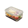 thumbnail image 1 of Xingzhi Handle Picnic Basket For Convenient Carrying Transparent Visible Fruit Storage green, 1 of 1