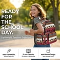 thumbnail image 6 of FKELYI Kids Backpack for Boys Girls 17 Inch School Backpacks Spacious Bookbag with Multi-Pockets Aztec Hunting Elk Bear Forest Print Lightweight Casual Daypack for Elementary Student, 6 of 7