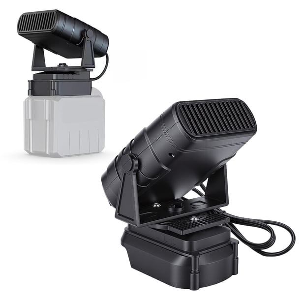 Calentador De Espacio Inalámbrico Adecuado Para BL1830 BL1850 BL1840 Batería 2 Engranajes Silencioso Ventilador Calentador Pequeño Ajustable