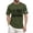 #01 Army Green, variant on 250 Year Celebration Patriotic Shirts for Men Patriotic Usa Flag Print Crew Neck Short Sleeve Shirts Moisture Wicking Relaxed Fit Comfy Workout Muscle Tops, Red, #01 Red