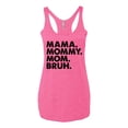 thumbnail image 2 of Wild Bobby Mama Mommy Mom Bruh Women Tri-Blend Racerback Tank Top, 2 of 6