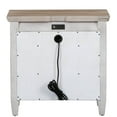 thumbnail image 5 of Liberty Furniture Industries Heartland Antique White 1-Drawer Night Stand Charging Station, 5 of 5