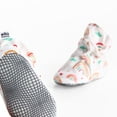 thumbnail image 3 of Ella Bonna Soft Baby Shoes, Cotton Baby Booties, Rainbow, 0-6 Months, 3 of 6
